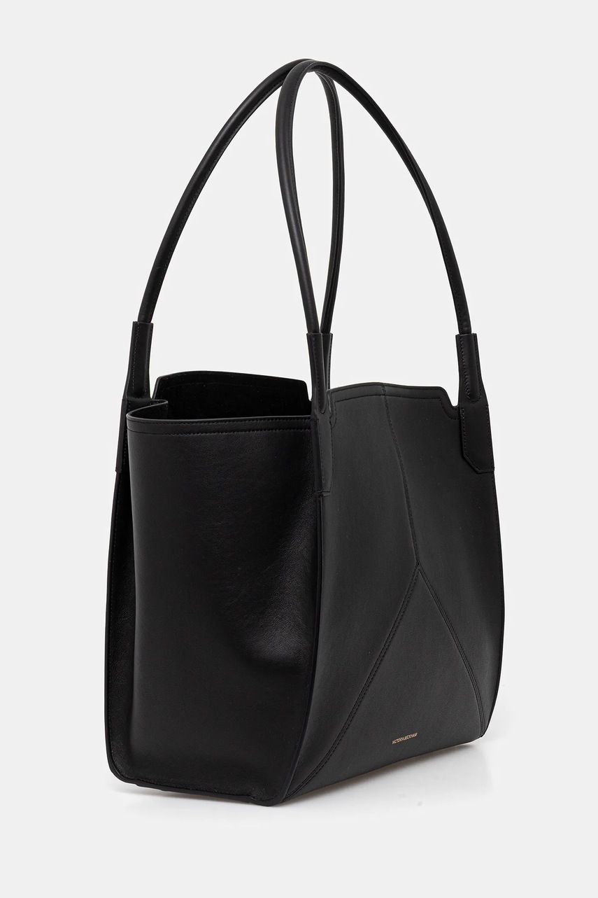 Кожаная сумочка Victoria Beckham цвет чёрный B325AAC006915A