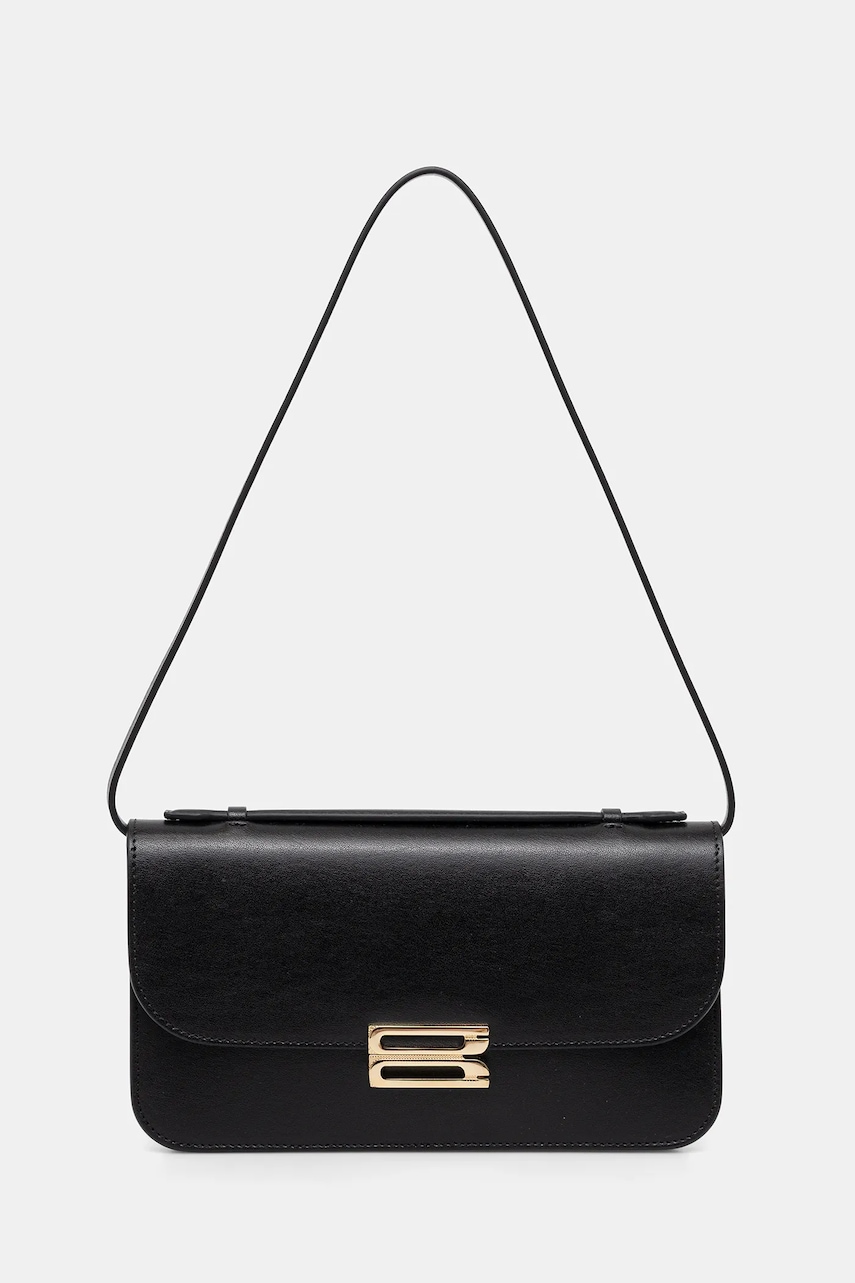 Victoria Beckham geantă piele culoarea negru, B425AAC006932A