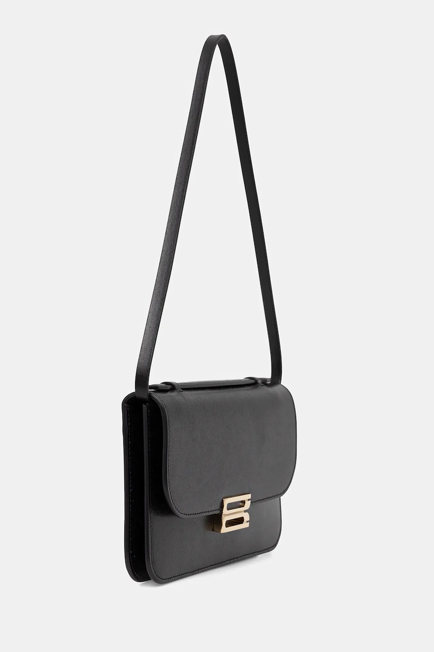 Кожаная сумка Victoria Beckham цвет чёрный B425AAC006932A Кожаная сумка Victoria Beckham цвет чёрный B425AAC006932A