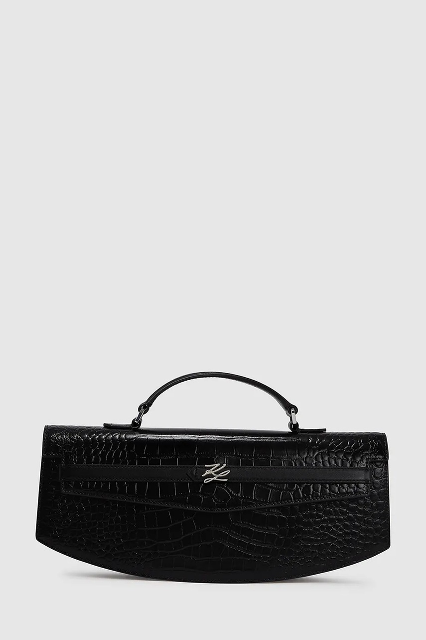 Levně Psaníčko Karl Lagerfeld Karl Lagerfeld Studio černá barva, A4W30138