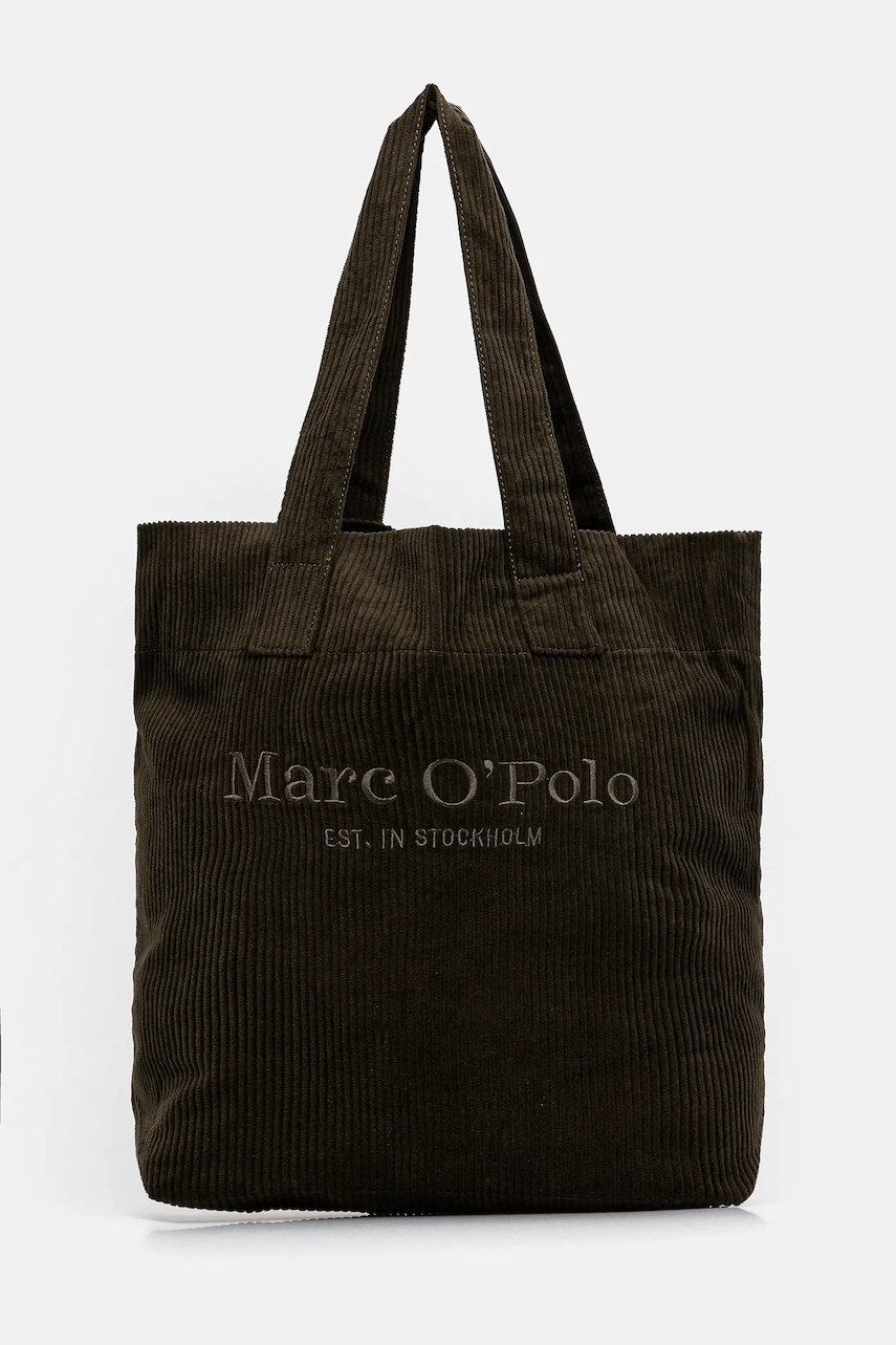 Marc O'Polo geantă de bumbac culoarea verde, 50919730202807