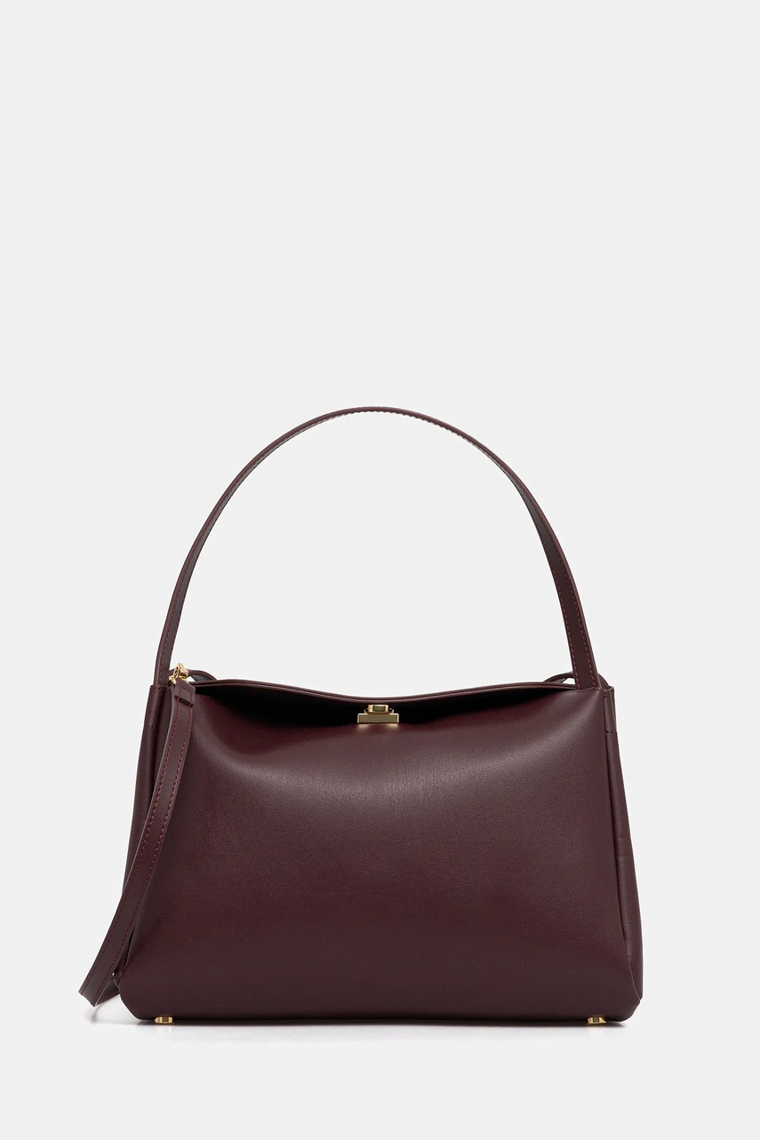 Themoire poșetă culoarea bordo, TMFW25EUDN120