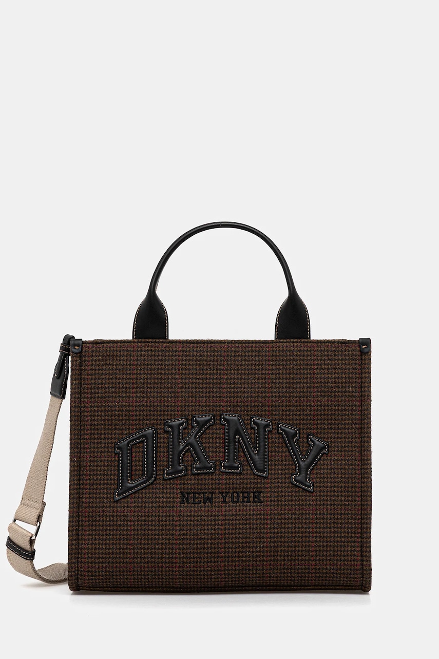 Dkny geantă culoarea verde, R53AIR57