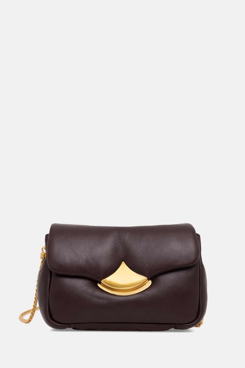 Sessun poseta de piele culoarea violet, 25102018