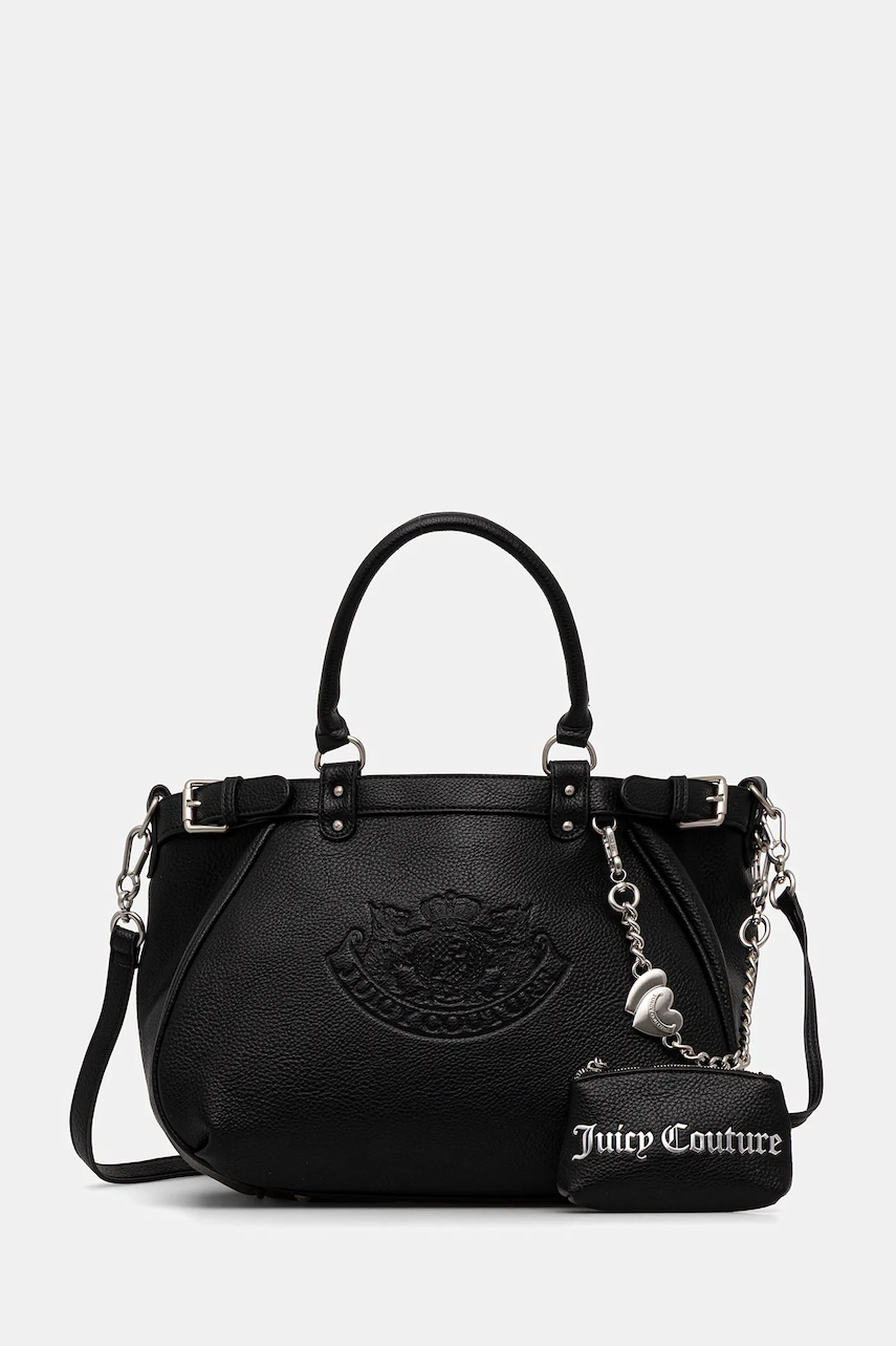 Juicy Couture poșetă Twig Narrative culoarea negru, BIJ3J8992WVP