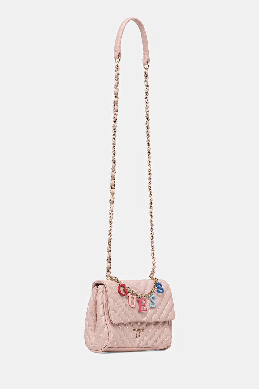 Сумочка Guess цвет розовый J4YZ45 WFZL0 Сумочка Guess цвет розовый J4YZ45 WFZL0
