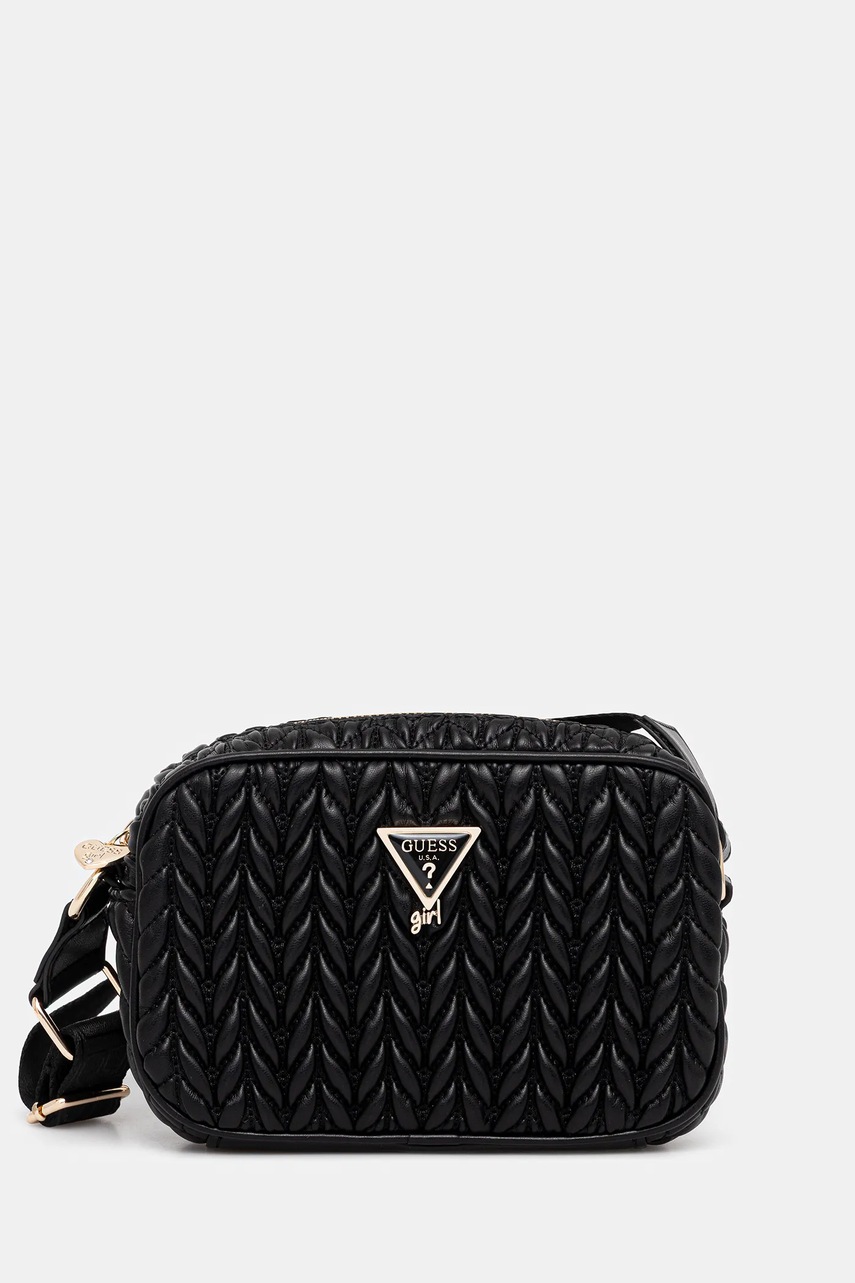 Levně Kabelka Guess Girl černá barva, J5YZ08 WHEG0