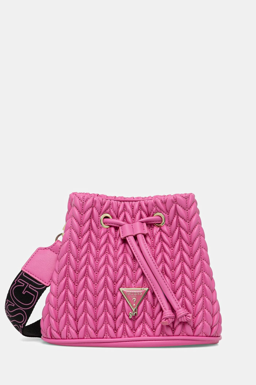 Levně Kabelka Guess Girl růžová barva, J5YZ09 WHEG0