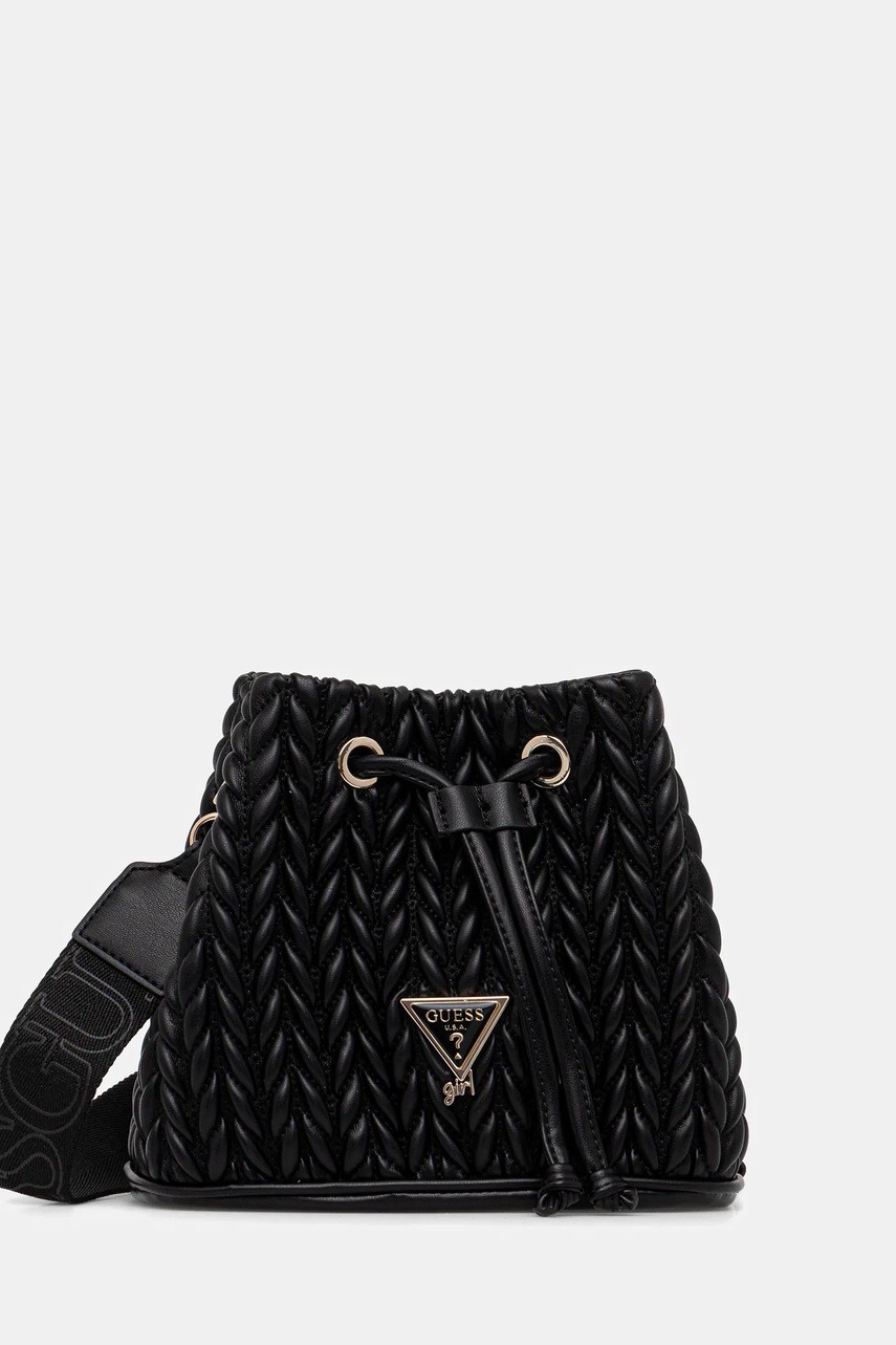 Levně Kabelka Guess Girl černá barva, J5YZ09 WHEG0