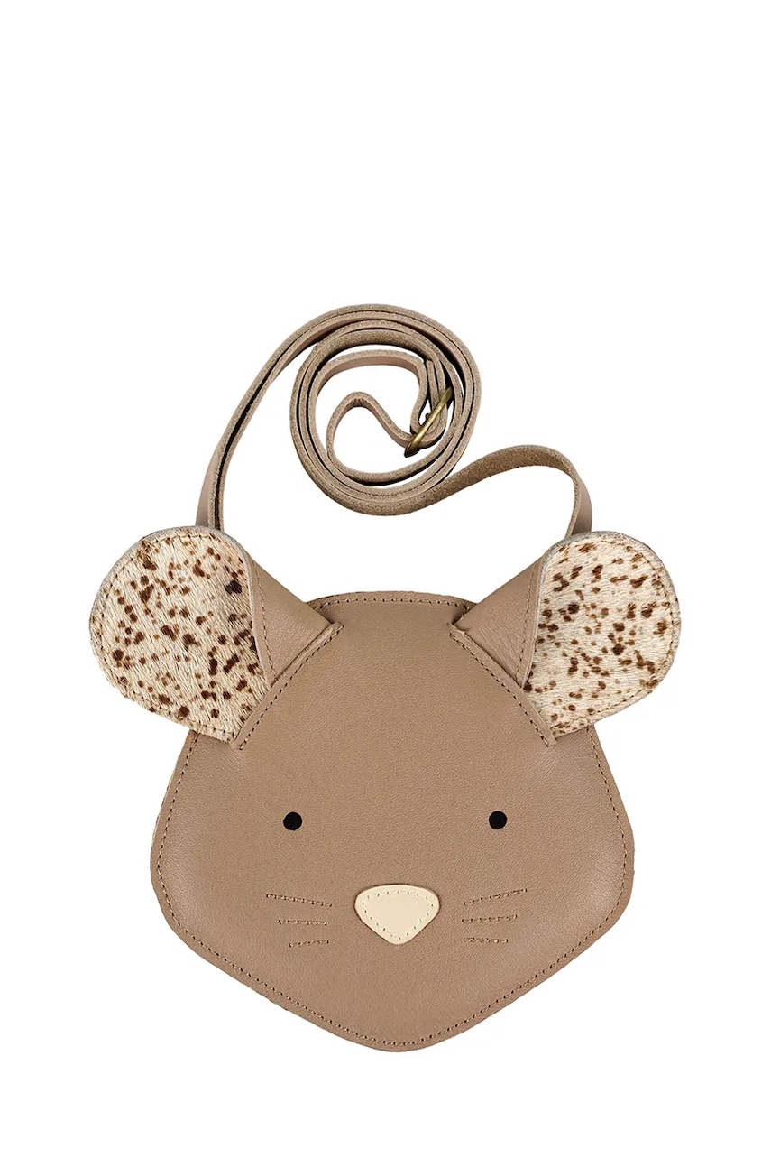 Dětská kožená kabelka Donsje Britta Exclusive Purse Mouse