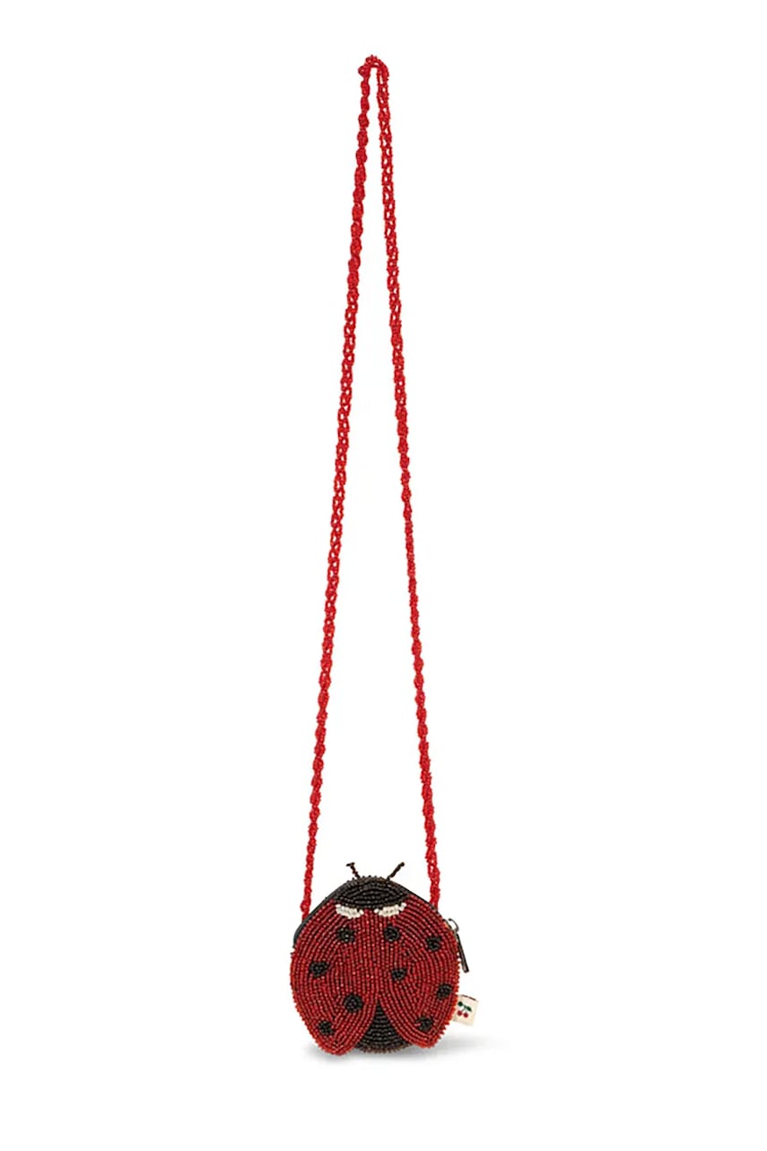Детская сумочка Konges Sløjd LADYBUG BEADED BAG цвет красный KS103853 Детская сумочка Konges Sløjd LADYBUG BEADED BAG цвет красный KS103853