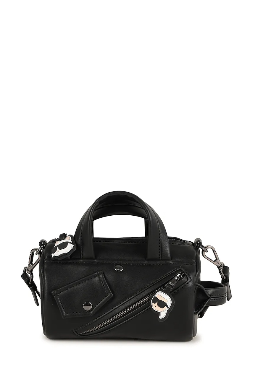 Karl Lagerfeld poșetă fete culoarea negru, Z31017