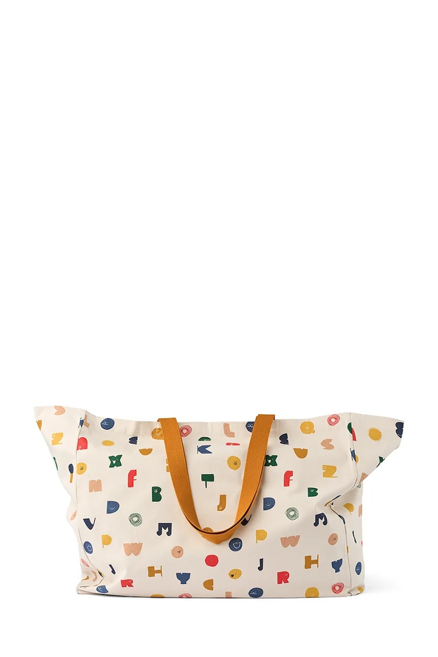 Liewood geantă de bumbac Maxi Totebag culoarea bej, LW14739