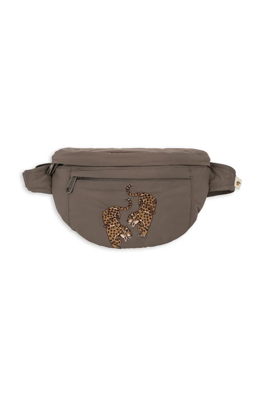 Детская сумка на пояс Konges Sløjd JUNO BUMBAG цвет коричневый KS103485 Детская сумка на пояс Konges Sløjd JUNO BUMBAG цвет коричневый KS103485
