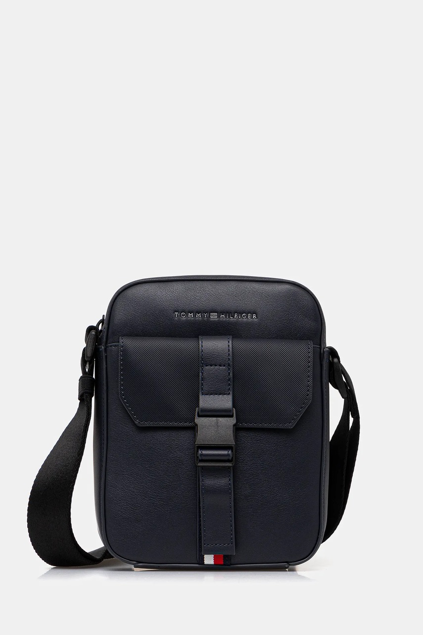 Levně Taštička Tommy Hilfiger tmavomodrá barva, AM0AM13479