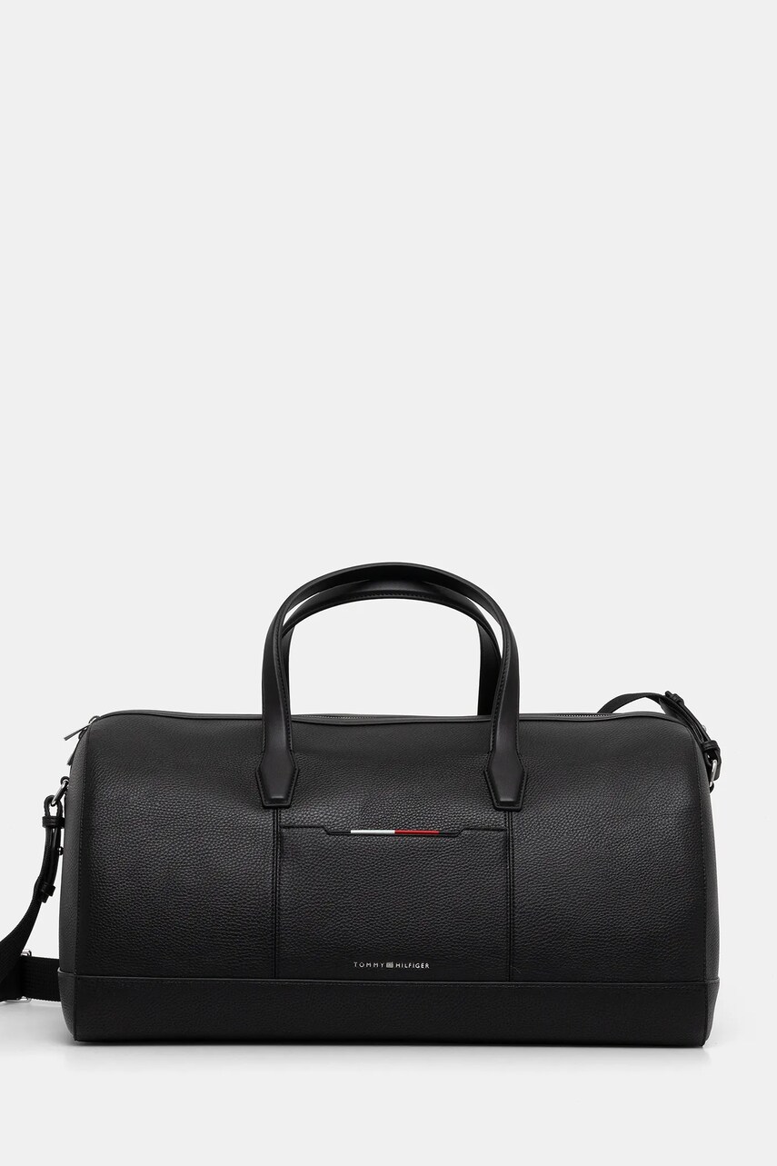 Levně Taška Tommy Hilfiger černá barva, AM0AM13485