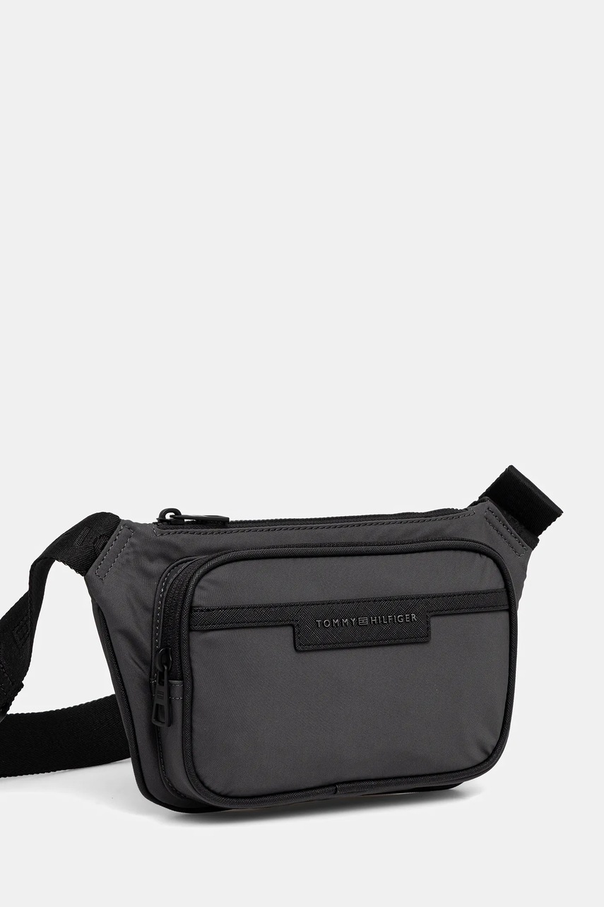Сумка на пояс Tommy Hilfiger цвет серый AM0AM13467