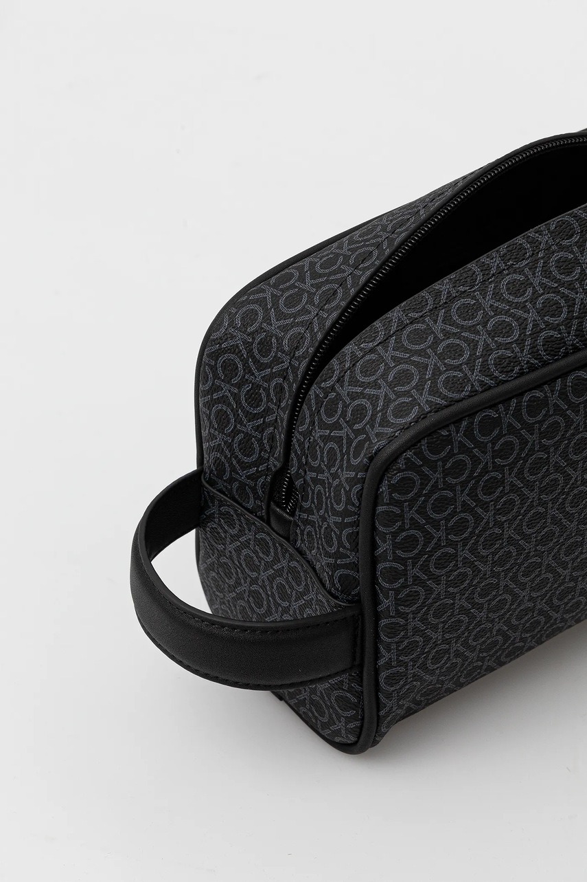 Νεσεσέρ καλλυντικών Calvin Klein χρώμα: μαύρο, LV04D1041G φωτογραφία