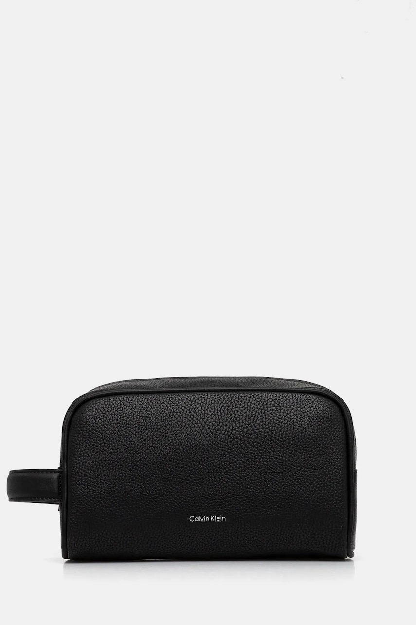 Levně Kosmetická taška Calvin Klein černá barva, LV04D1046G