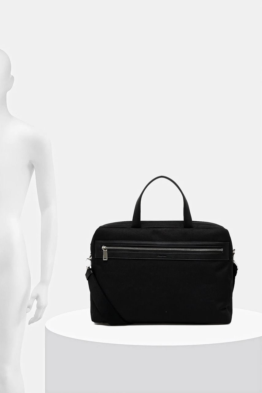 Τσάντα φορητού υπολογιστή Calvin Klein χρώμα: μαύρο, LV04D3032G φωτογραφία