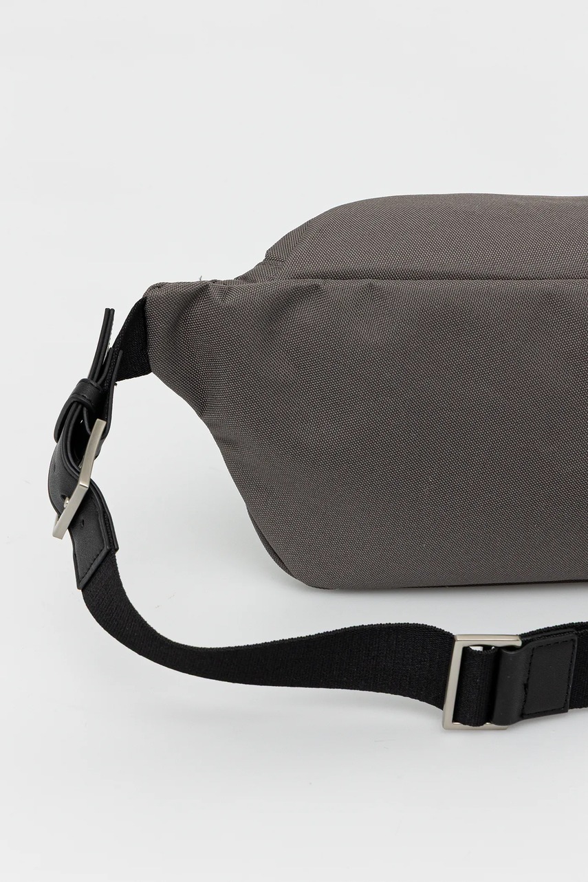 Τσάντα φάκελος Calvin Klein χρώμα: γκρι, LV04D3073G φωτογραφία