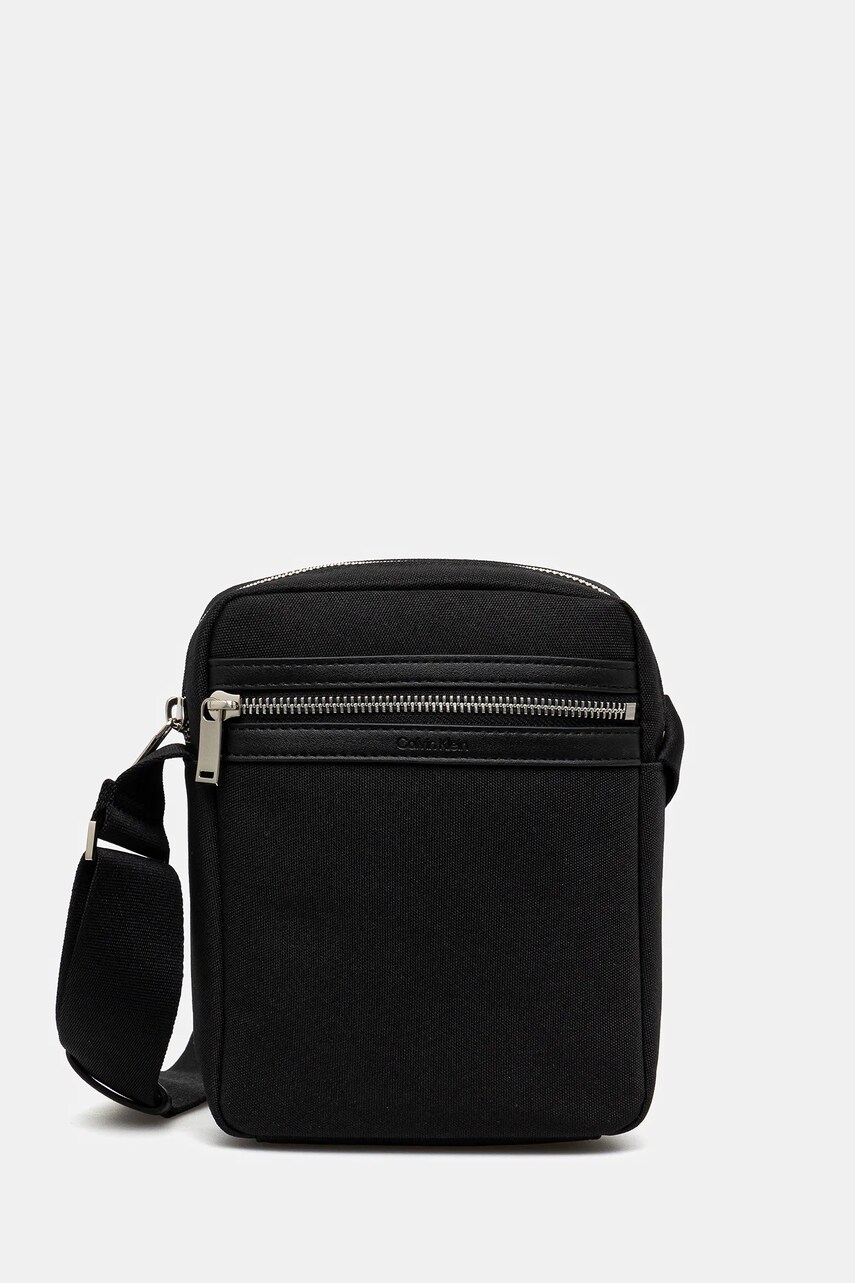 Levně Taštička Calvin Klein černá barva, LV04D3175G