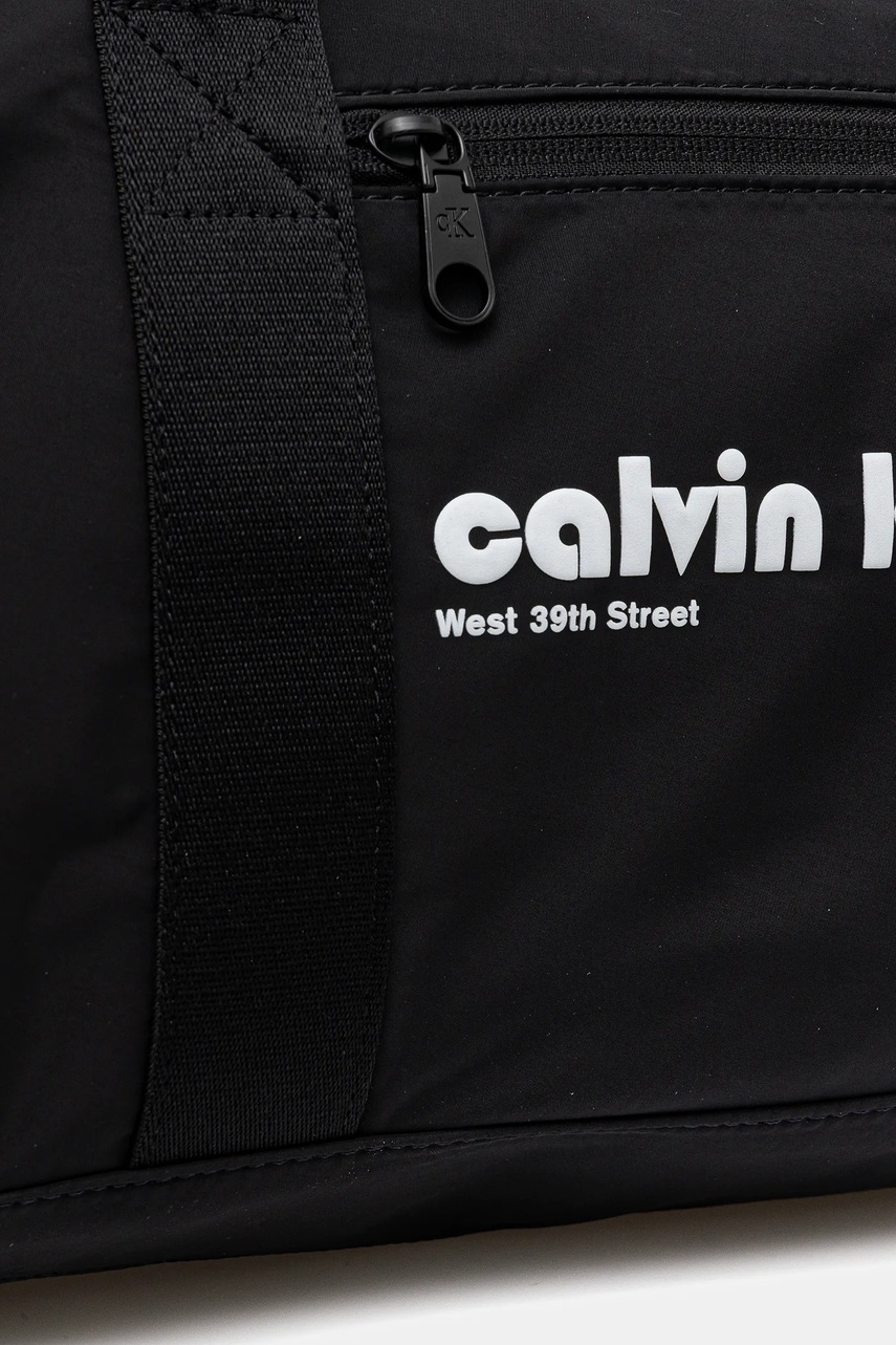 Τσάντα Calvin Klein χρώμα: μαύρο, LV04G3163G φωτογραφία