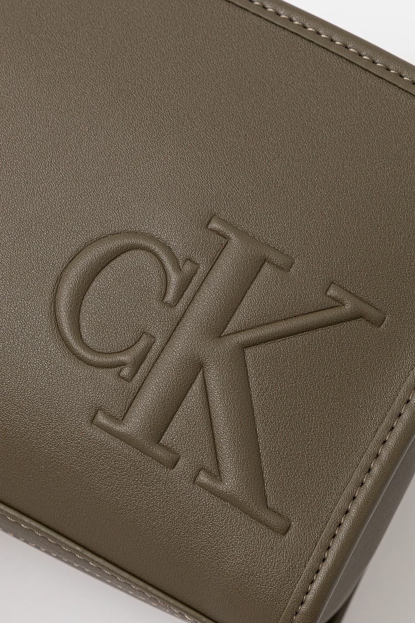 Σακίδιο Calvin Klein χρώμα: πράσινο, LV04G3159G φωτογραφία