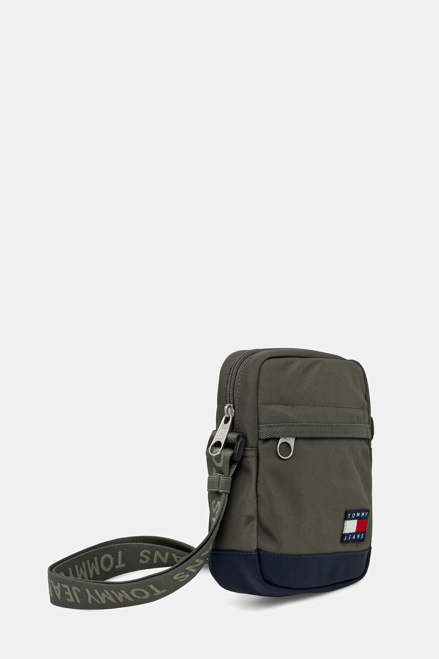 Сумка Tommy Jeans цвет зелёный AM0AM13389