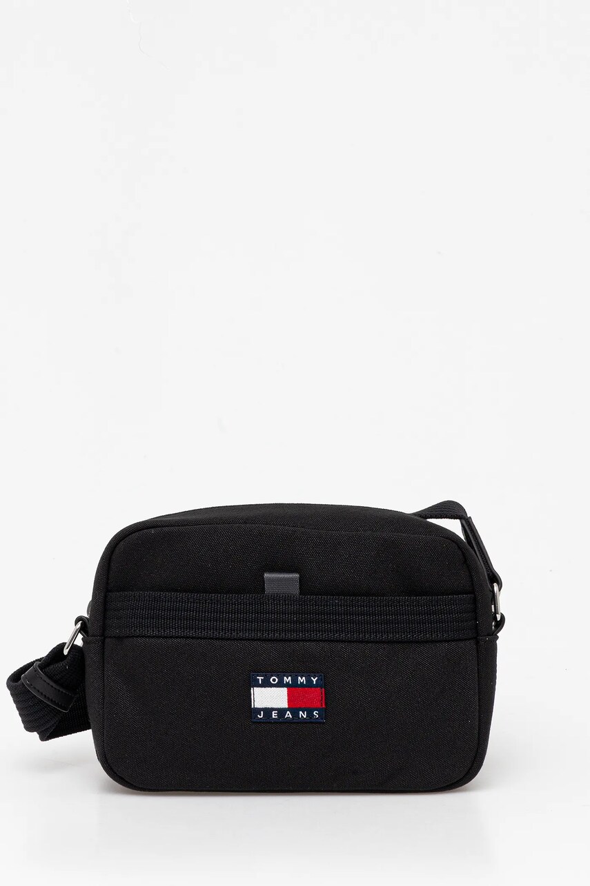 Tommy Jeans borseta culoarea negru, AM0AM13395