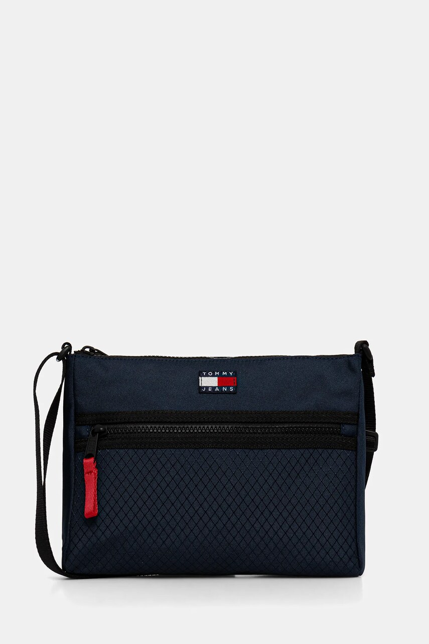 Tommy Jeans borseta culoarea bleumarin, AM0AM13398
