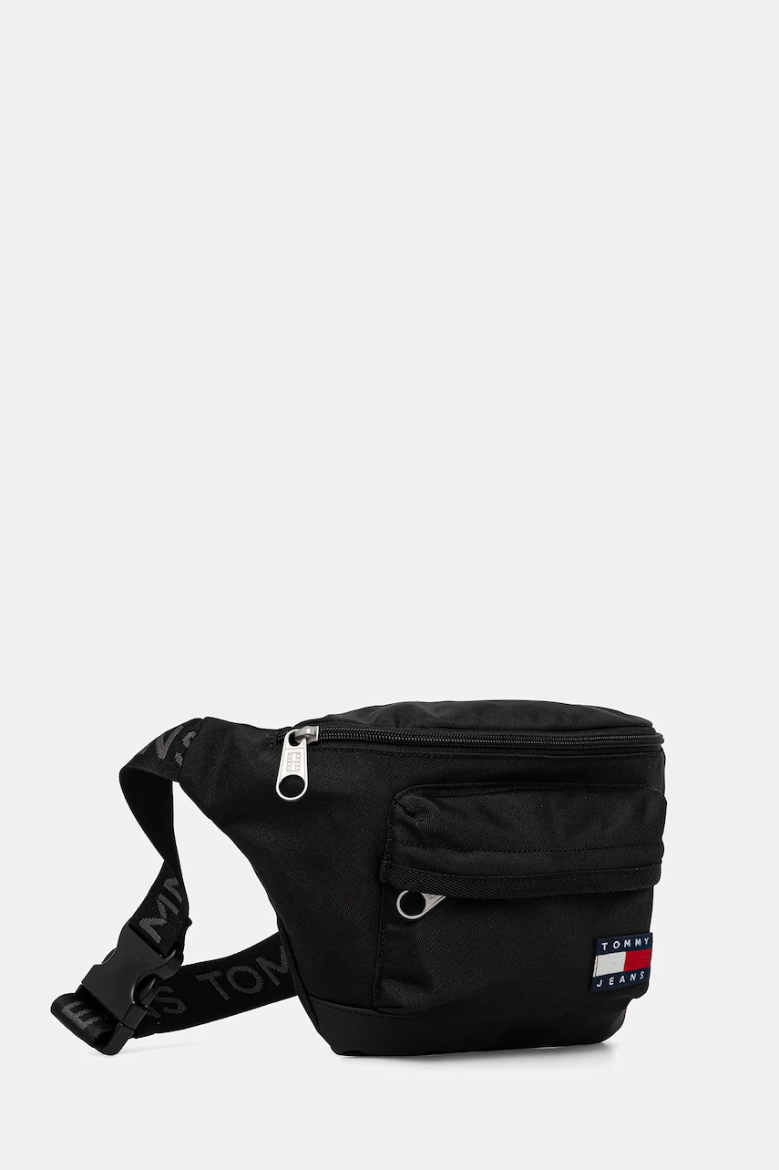 Сумка на пояс Tommy Jeans цвет чёрный AM0AM13390 Сумка на пояс Tommy Jeans цвет чёрный AM0AM13390