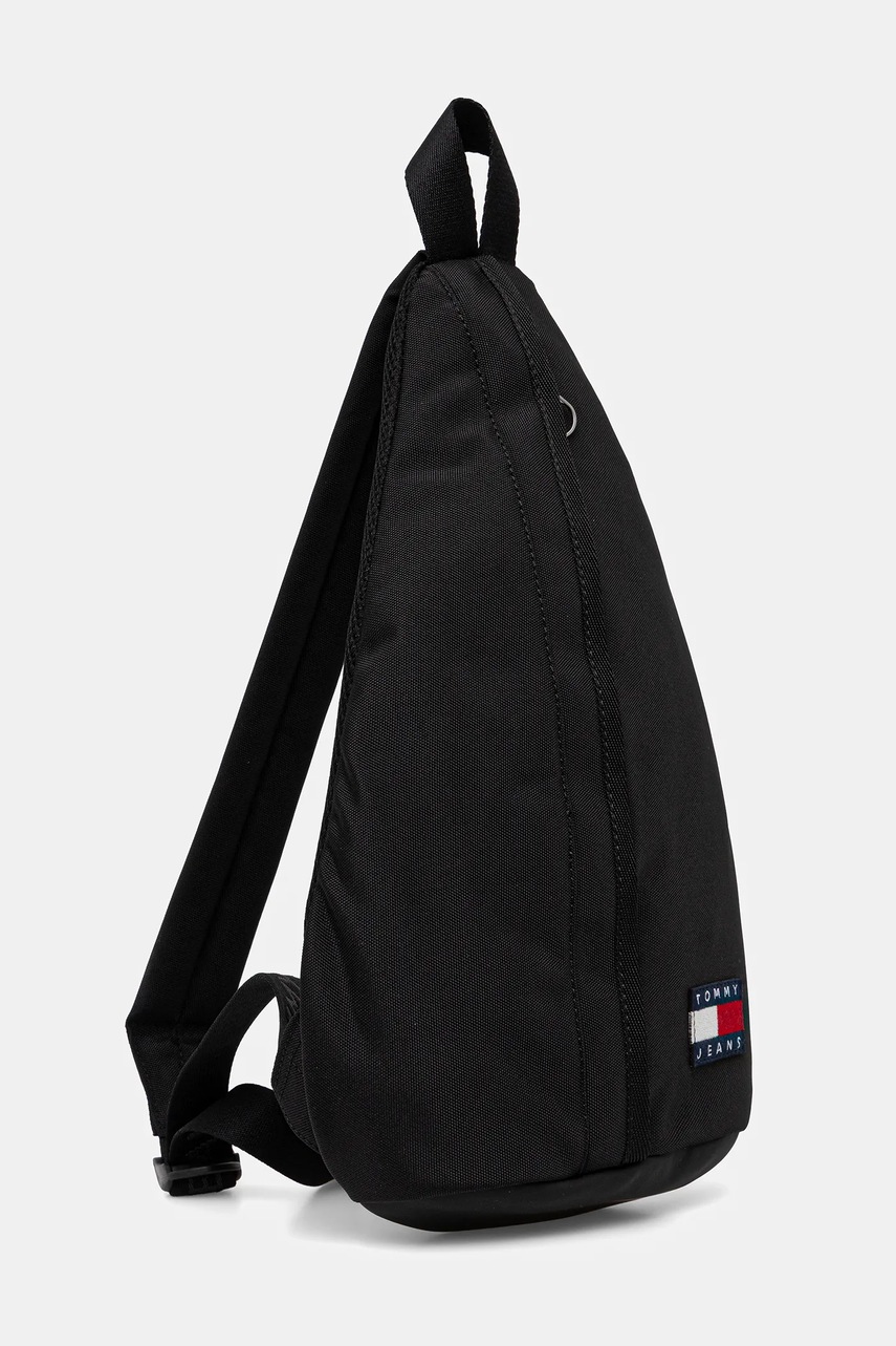 Рюкзак Tommy Jeans цвет чёрный маленький однотонный AM0AM13391