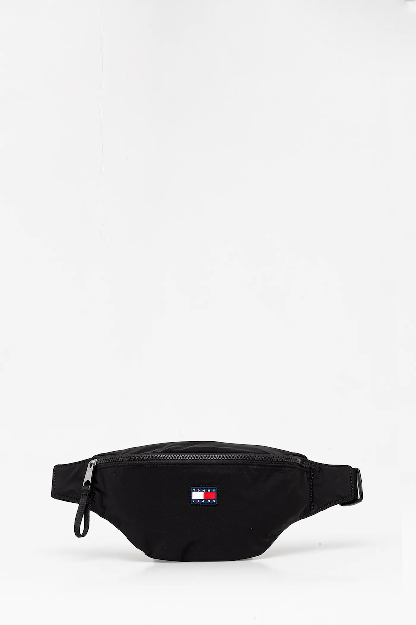 Tommy Jeans borsetă culoarea negru, AM0AM13549 Tommy Jeans borsetă culoarea negru, AM0AM13549