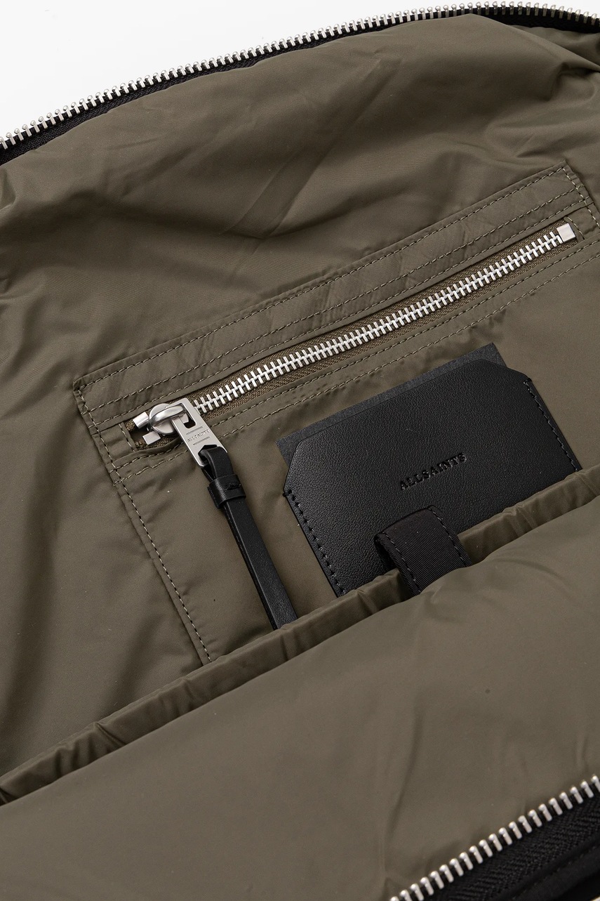 Τσάντα AllSaints KEI χρώμα: μαύρο, M074XC φωτογραφία