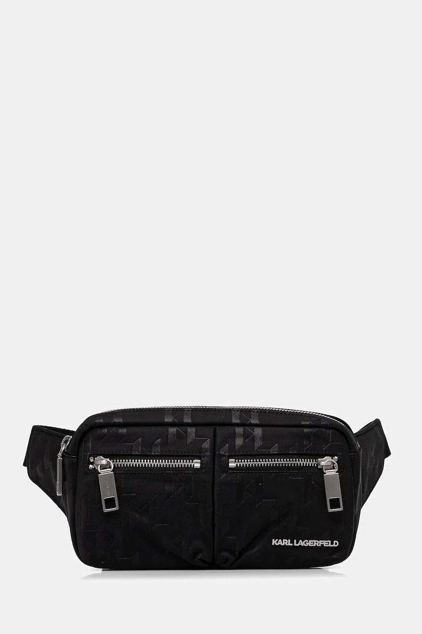 Karl Lagerfeld borsetă K/MONOGRAM culoarea negru, A3M30164