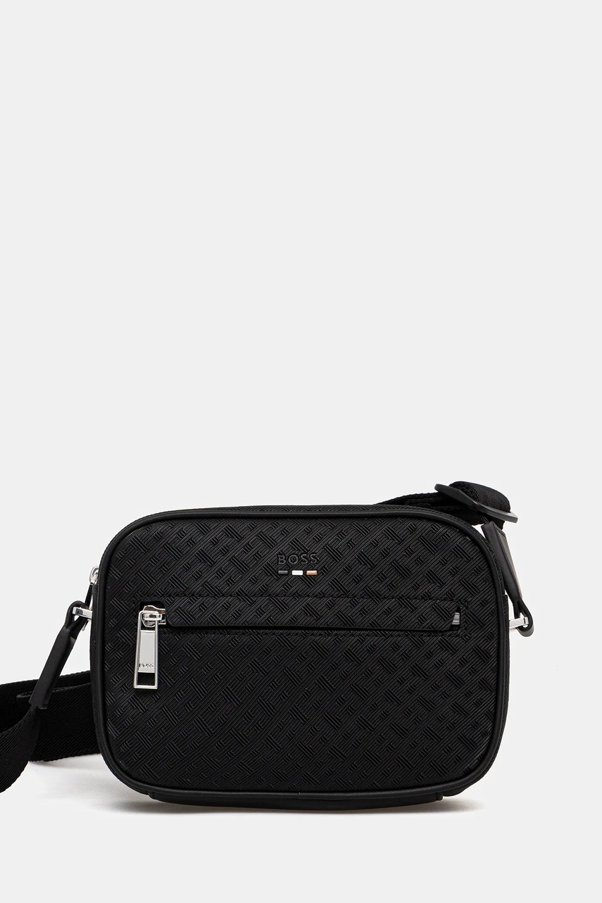 BOSS borsetă culoarea negru, 50548071