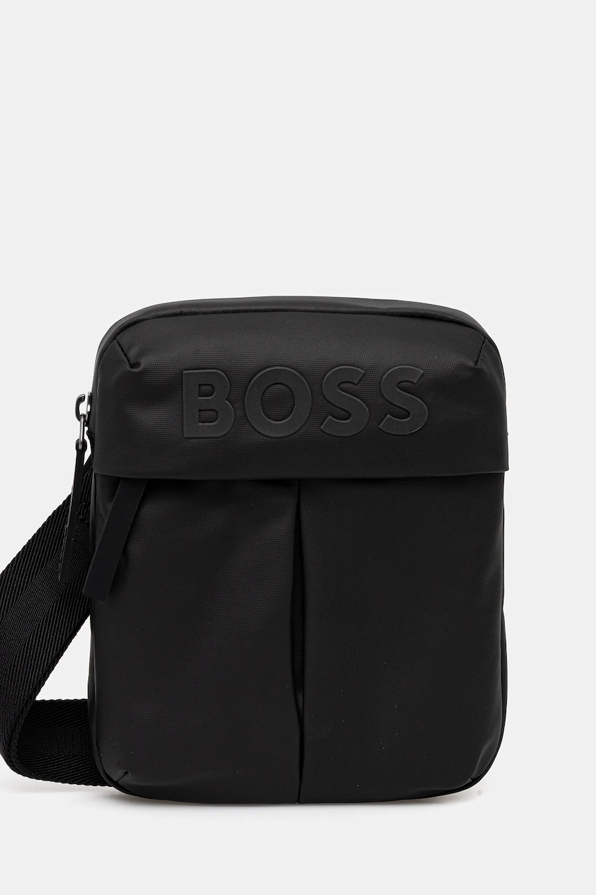 BOSS borsetă culoarea negru, 50548089