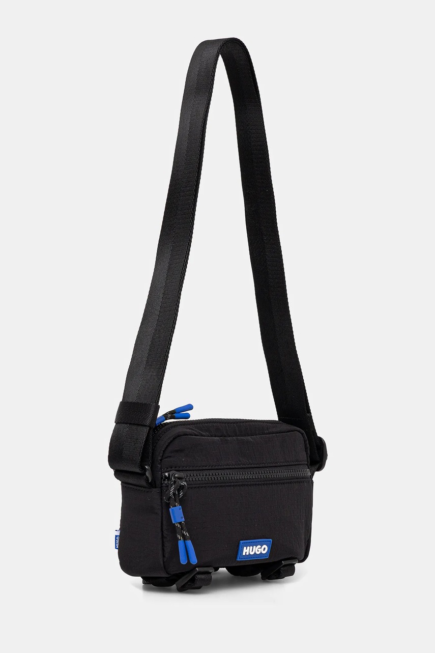Сумка на пояс Hugo Blue цвет чёрный 50547598