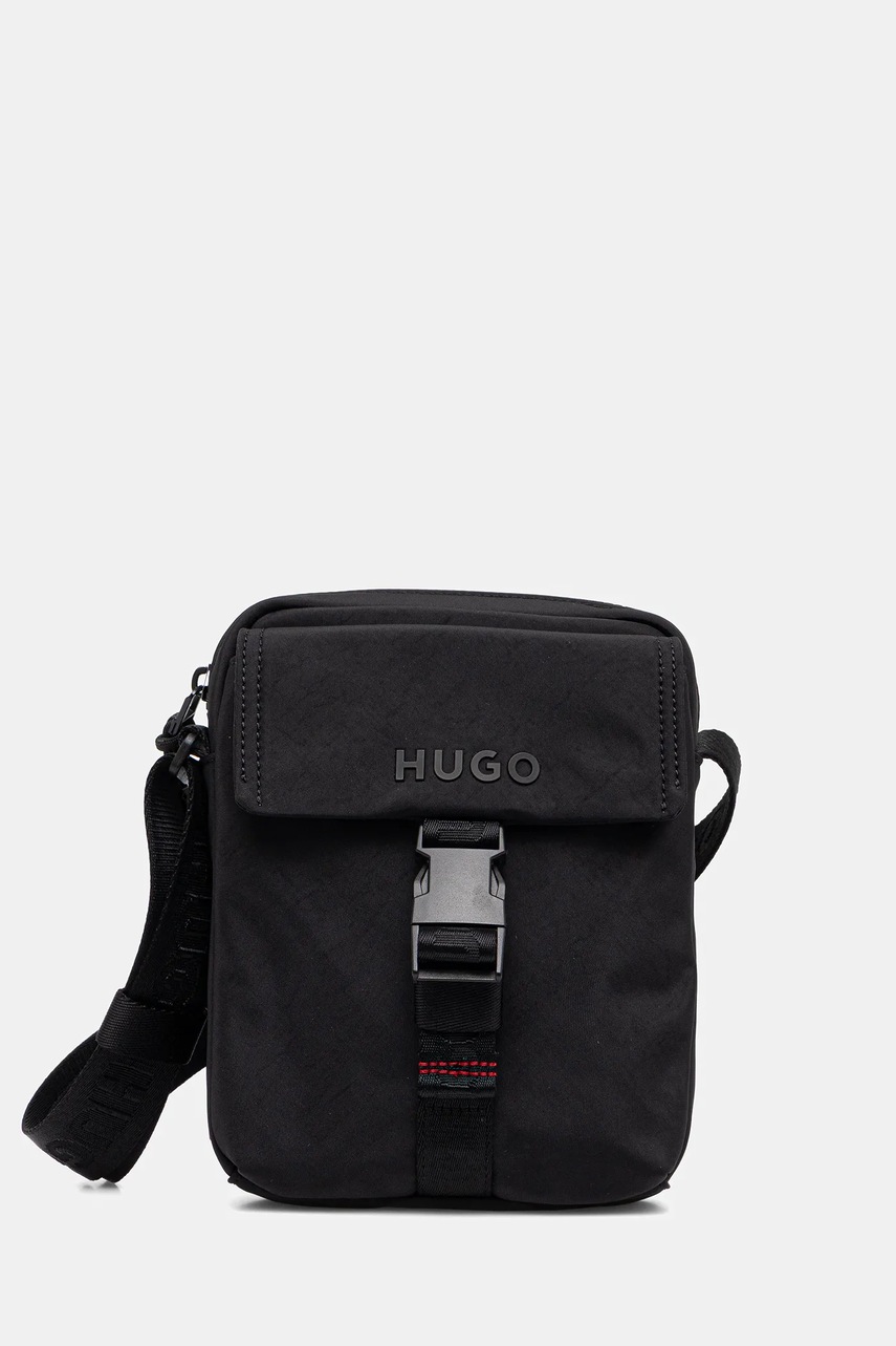 HUGO borsetă culoarea negru, 50547276