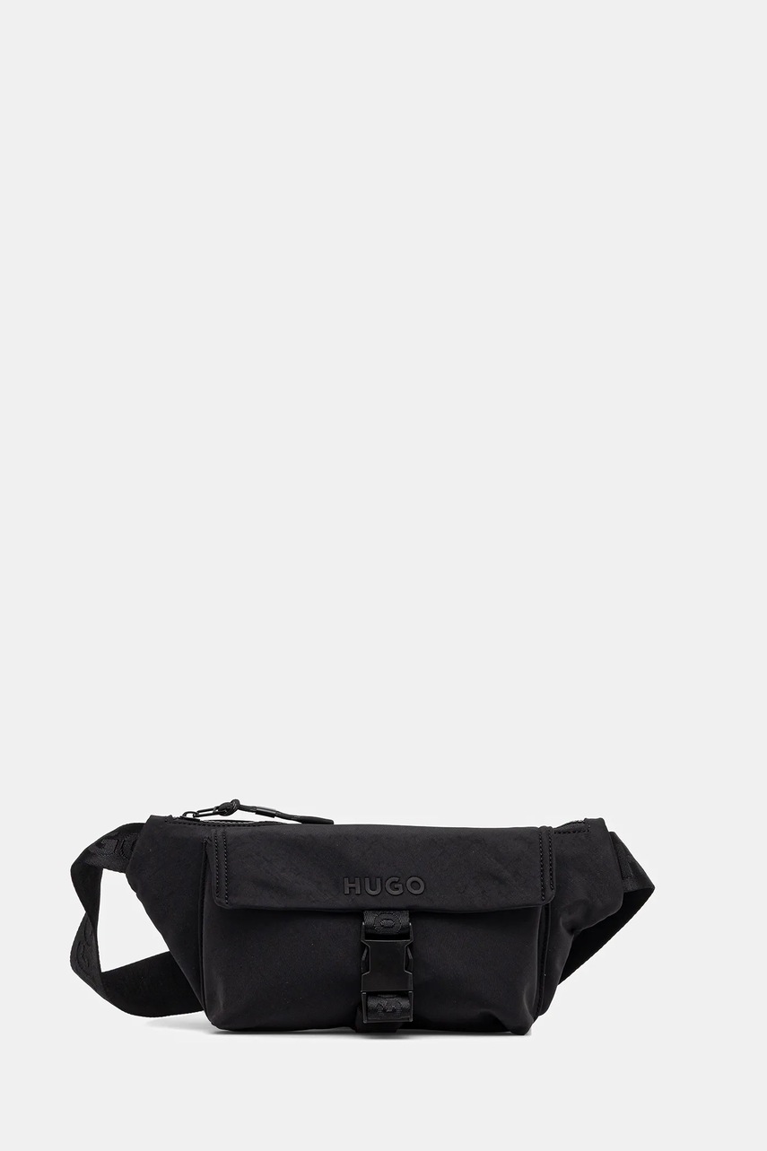 HUGO borsetă culoarea negru, 50547284