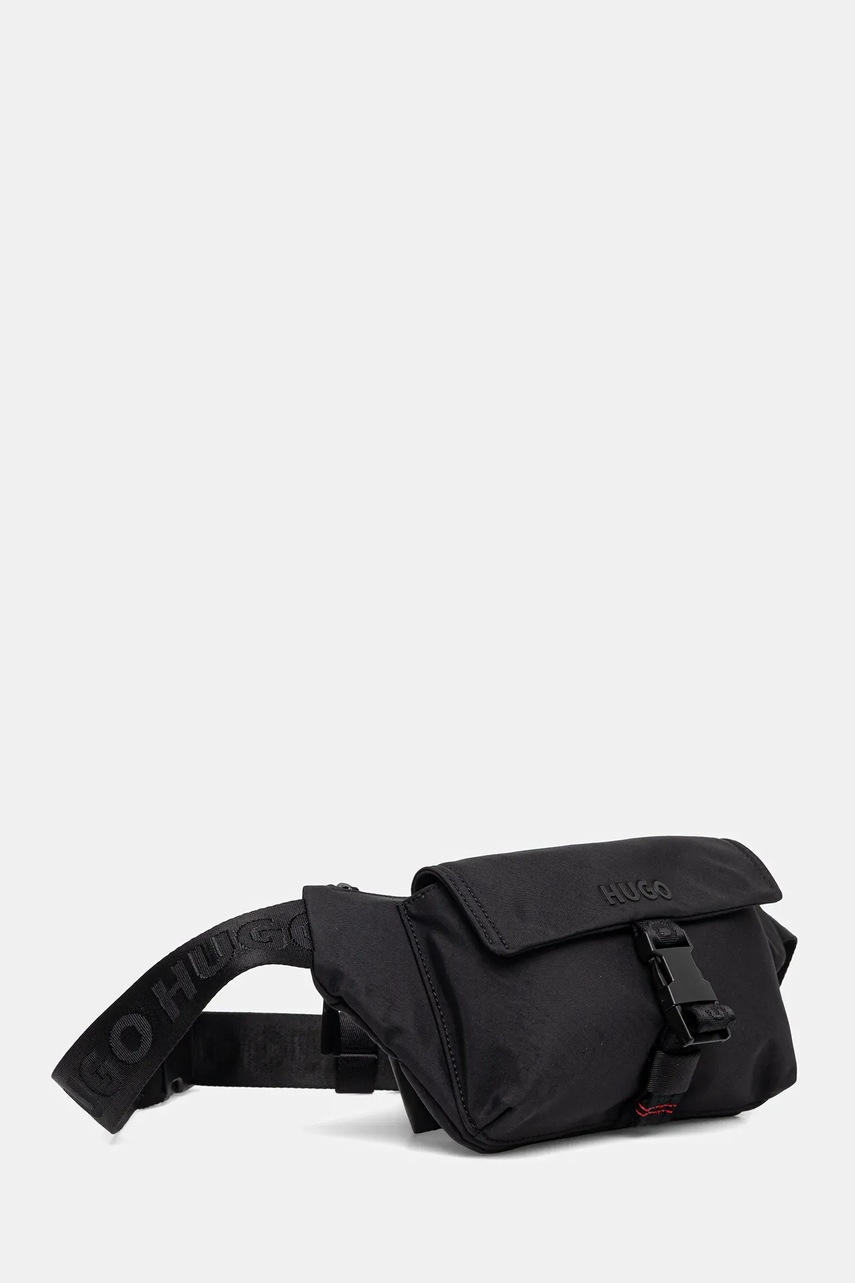 Сумка на пояс HUGO цвет чёрный 50547284