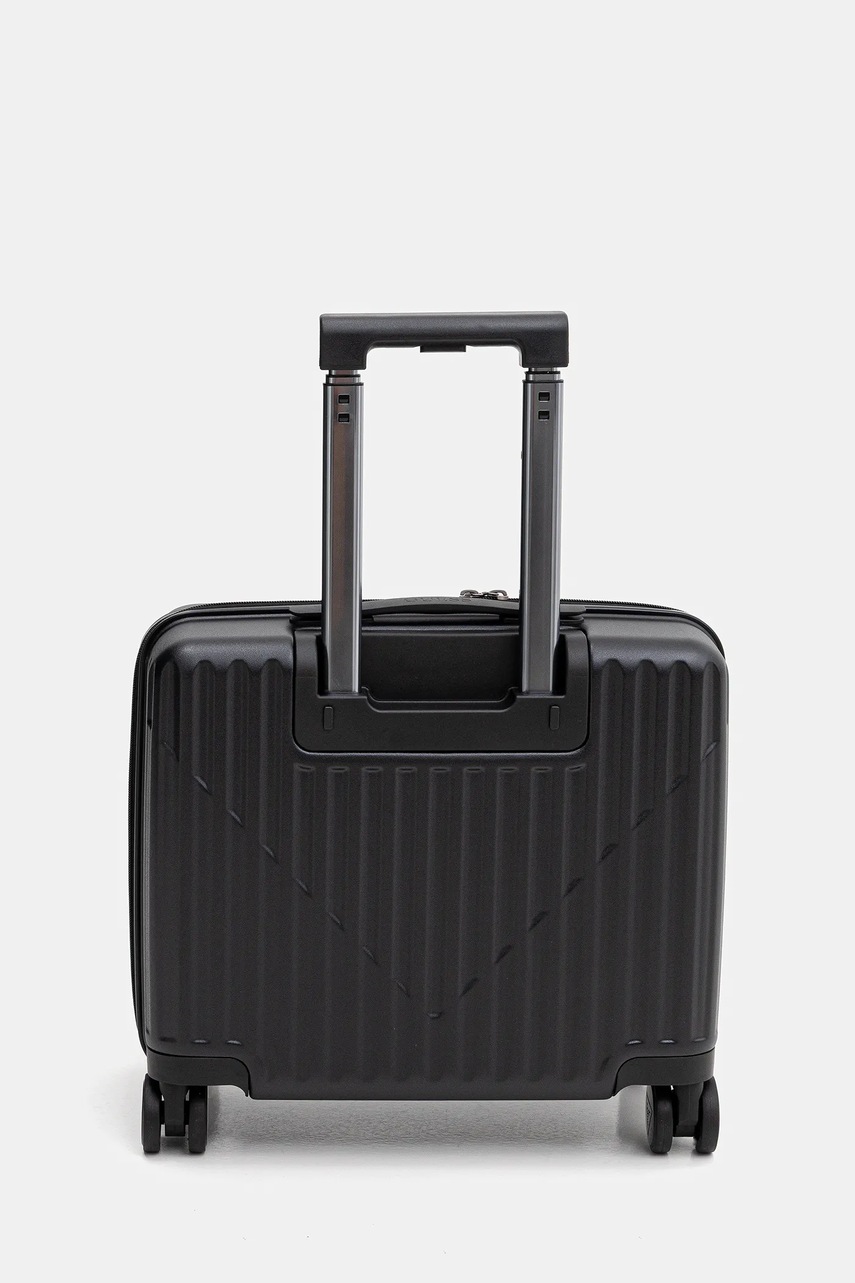 Βαλίτσα Guess OLBIA χρώμα: μαύρο, TMOLPC P5243 φωτογραφία