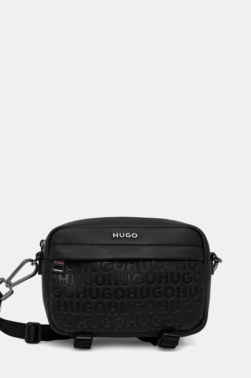 Levně Taštička HUGO černá barva, 50547406