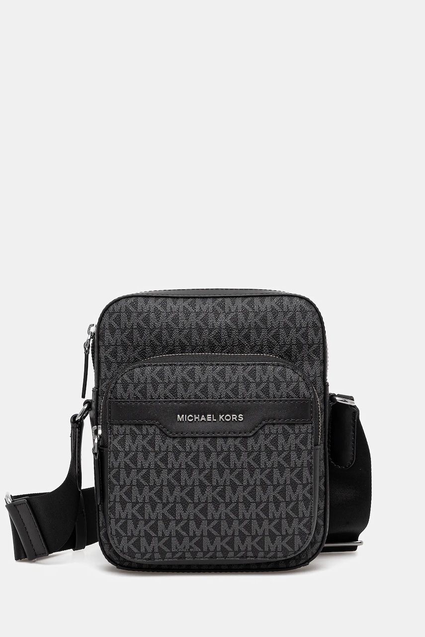 Michael Kors borseta HUDSON culoarea negru, 33T5LHDM0B