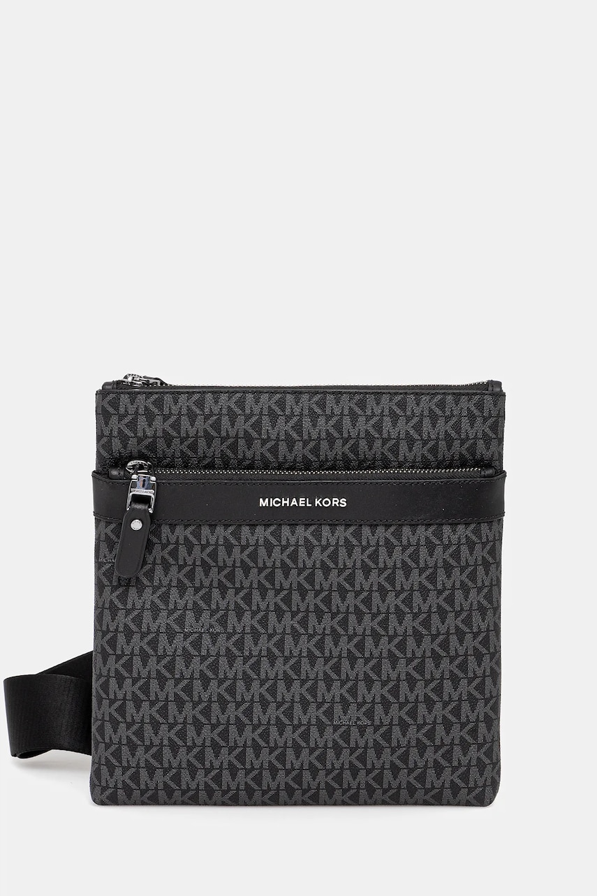 Michael Kors borseta HUDSON culoarea negru, 33T5LHDM1B
