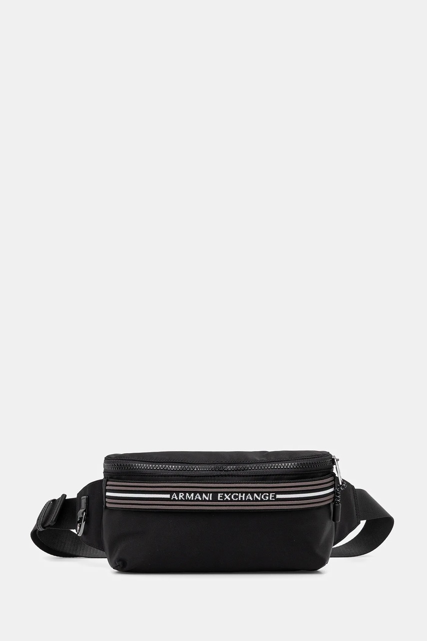 Levně Ledvinka Armani Exchange černá barva, XM001605 AF17206