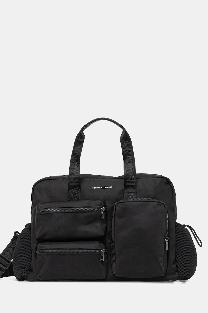 Armani Exchange geantă culoarea negru, XM001650 AF17304