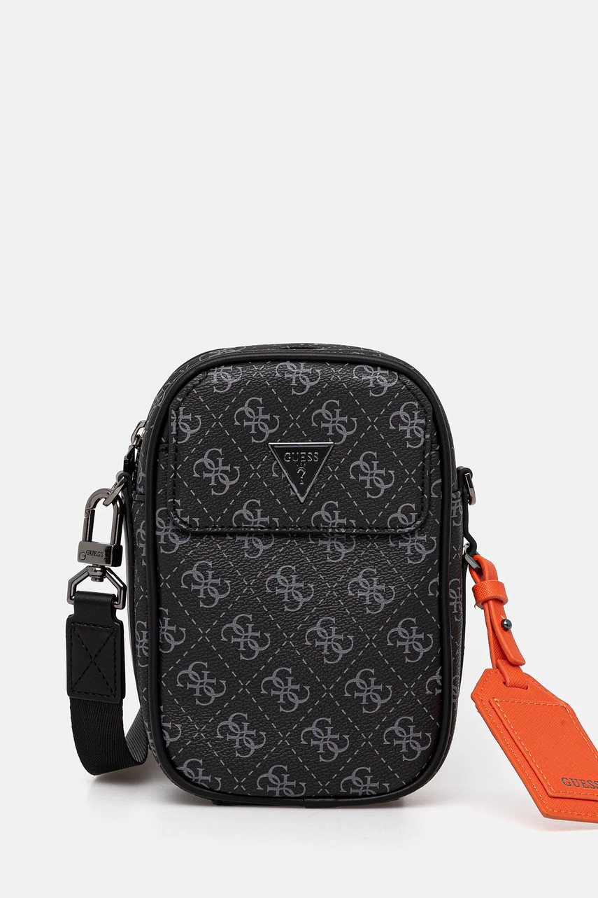 

Чанта през рамо Guess MILANO в черно HMMILO P5425, Черен