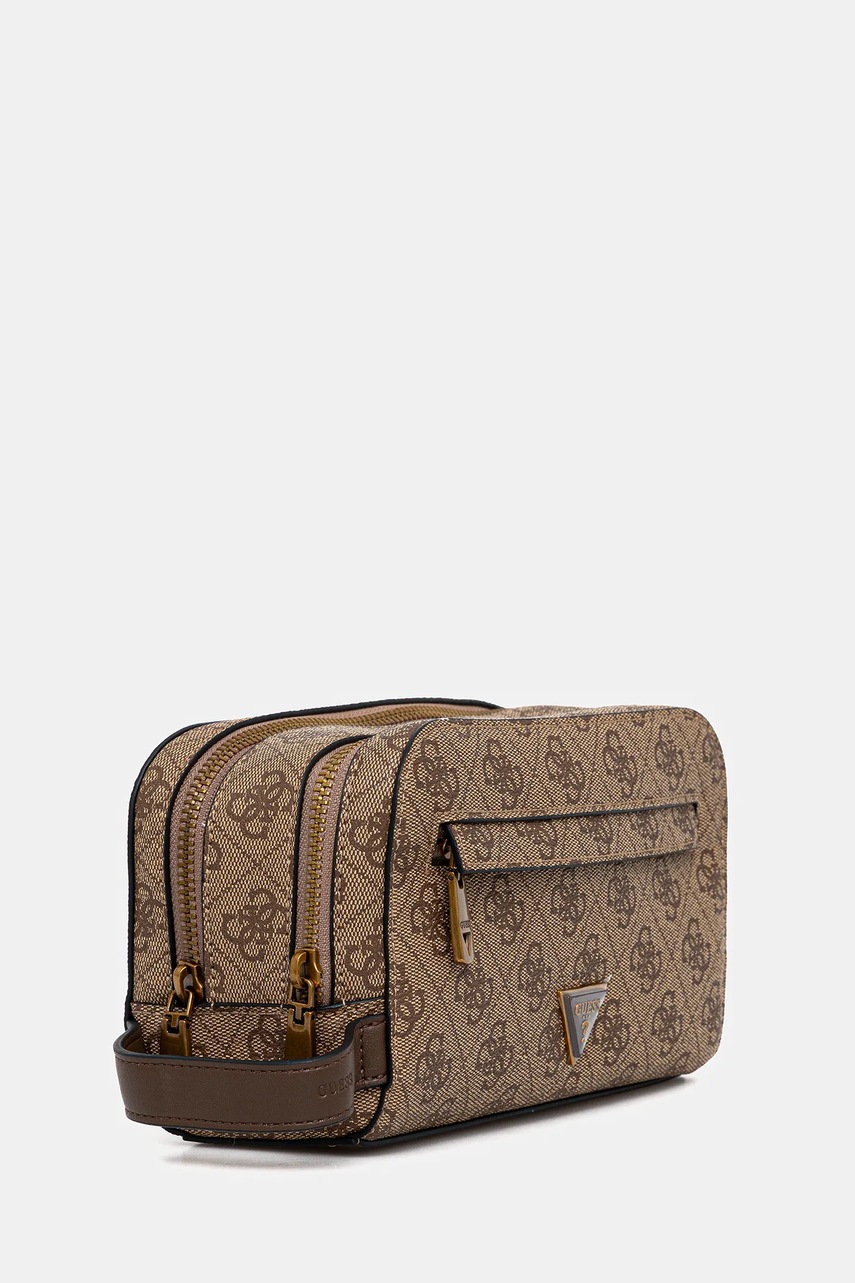 Νεσεσέρ καλλυντικών Guess MILANO χρώμα: μπεζ, PMMILO P5461 φωτογραφία